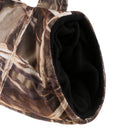 Outdoor Adjustable Thermal Camo Hand Warmer Glove Hunting Muff Muffler Fishing Camping with Small Zippered Pocket