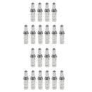 Set of 20 Pcs Archery Pin Nock Adapter for 4.2 mm Arrow Shaft - Silver