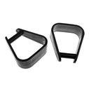2pcs Kids Child Plastic Stirrups Equestrian Horse Riding Gear - Black 145mm x 125mm