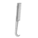 Stainless Steel Polished Horse Pony Grooming Comb Tool Currycomb Durable