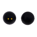 Tennis Vibration Dampeners, 18mm Silicone Ball Tennis Racket/Racquet Strings Shock Absorber (2-pack, Black)