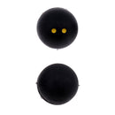 Tennis Vibration Dampeners, 18mm Silicone Ball Tennis Racket/Racquet Strings Shock Absorber (2-pack, Black)