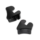 2Pcs Universal PVC End Cap Bottom Sub For Fishing Marine Boats Yacht Dinghy