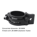 MTB Bike Bicycle Handlebar Shim Convert 28.6mm to 31.8mm Stem Reducer Adaptor Black