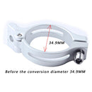 Mountain Road Bike Handlebar Shim 31.8mm to 34.9mm Adaptor Bike Components