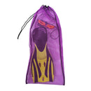 Heavy Duty 25" x 13" Drawstring Mesh Gear Bag for Mask, Fins and Snorkel Snorkeling Package