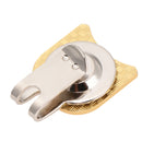 Fashion Golf Cap Golf Hat Clip w/ Magnetic Ball Marker, Khaki Color