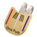 Fashion Golf Cap Golf Hat Clip w/ Magnetic Ball Marker, Khaki Color