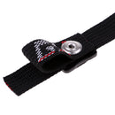 Ice Hockey Helmet Chin Strap with Single Snap - Black