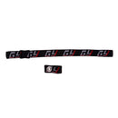 Ice Hockey Helmet Chin Strap with Single Snap - Black