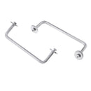 2 Pieces Stainless Steel Scuba Diving BCD Rail Hardware for Snorkeling Buoy - Corrosion Resistant & Strong