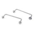 2 Pieces Stainless Steel Scuba Diving BCD Rail Hardware for Snorkeling Buoy - Corrosion Resistant & Strong