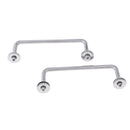 2 Pieces Stainless Steel Scuba Diving BCD Rail Hardware for Snorkeling Buoy - Corrosion Resistant & Strong