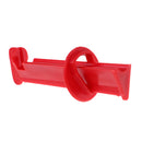 Red Plastic Snooker Billiard Fastener Repair Pool Cue Tip Clamp for Tip Glue