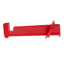 Red Plastic Snooker Billiard Fastener Repair Pool Cue Tip Clamp for Tip Glue