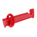 Red Plastic Snooker Billiard Fastener Repair Pool Cue Tip Clamp for Tip Glue