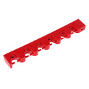 Wall Mount 6-Slot Billiards Snooker Stick Rack Pool Cue Holder Stand Plastic Rubber