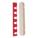 Wall Mount 6-Slot Billiards Snooker Stick Rack Pool Cue Holder Stand Plastic Rubber