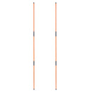 Portable Golf Alignment Sticks (2 Rods) Perfect Training Aid For Practice, Fits in Your Golf Bag