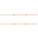 Portable Golf Alignment Sticks (2 Rods) Perfect Training Aid For Practice, Fits in Your Golf Bag