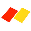 Football Referees Wallet Notebook with Red Yellow Card Pencil & Score Sheet Soccer Score Set