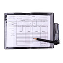 Football Referees Wallet Notebook with Red Yellow Card Pencil & Score Sheet Soccer Score Set