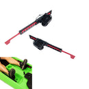 Pack 2 Durable Nylon Universal Kayak Canoe Angling Boat Foot Brace Rudder Control Footrest Pegs Pedals