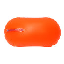 Durable PVC Swim Buoy with Adjustable Waist Strap Swimming Training Safety Tow Float for Open Water Swimmers and Triathletes