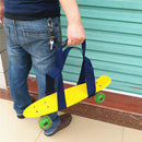 Scuba Diving Adjustable Tank Cylinder Carrier Holder Strap with Carry Handle, Blue