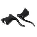 22.2-23.8mm Alloy Road Bike Bicycle Cycling Drop Bar Brake Levers Set Black