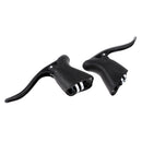 22.2-23.8mm Alloy Road Bike Bicycle Cycling Drop Bar Brake Levers Set Black