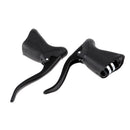 22.2-23.8mm Alloy Road Bike Bicycle Cycling Drop Bar Brake Levers Set Black