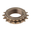 16T 34mm 1/2'' x 1/8'' Bronze BMX MTB Freewheel Mountain Bicycle Single Speed Bronze