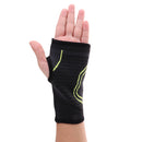 Unisex Soft Polyester Sports Support Wrist Brace for Outdoor Cycling Basketball Weightlifting Support Black