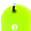 High Visibility Swim Bubble Buoy Swimming Tow Float For Open Water Swimmers, Kayakers and Triathletes (Fluo Yellow)