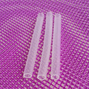 4mm ID x 6mm OD Food Grade Silicone Flexible Tubing - High Temp Hose 300cm