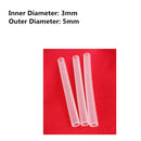 3mm ID x 5mm OD Food Grade Silicone Flexible Tubing - High Temp Hose 300cm
