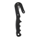 Fishing Line & Cable Cutter Scuba Diving Dive Knife with 2 Spare Blades, Black