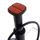Portable Foot Activated Floor Pump Bike Foot Pump with Gauge, Suitable for Bike Tire, Motorcycle Tire and Inflatable Ball