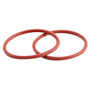 Bike Fork Stroke Circle 30mm Front Forks Outer Tube Travel Silicone Ring Red