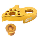 Aluminum Alloy Bicycle Extended Tail Rear Derailleur Hook Lengther Gold