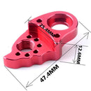 Aluminum Alloy Bicycle Extended Tail Rear Derailleur Hook Lengther Red