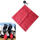 Durable Bungee Flag Safety Load Flag DIY For Kayak Canoes Marking 45 X 45cm