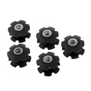 5 Pack Cycling Mountain Road Bike Bicycle Threadless Headset Star Nut 1-1/8"