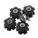 5 Pack Cycling Mountain Road Bike Bicycle Threadless Headset Star Nut 1-1/8"