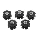 5 Pack Cycling Mountain Road Bike Bicycle Threadless Headset Star Nut 1-1/8"