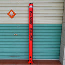 Performance 6ft Reflective Diver Below Surface Marker Buoy SMB Safety Sausage for Underwater Scuba Diving Snorkeling