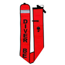 Performance 6ft Reflective Diver Below Surface Marker Buoy SMB Safety Sausage for Underwater Scuba Diving Snorkeling