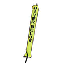 Performance Scuba Diving Reflective Inflatable Safety Sausage Surface Marker Buoy SMB Signal Tube - Orange, Fluorescent Yellow