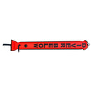 Performance Scuba Diving Reflective Inflatable Safety Sausage Surface Marker Buoy SMB Signal Tube - Orange, Fluorescent Yellow